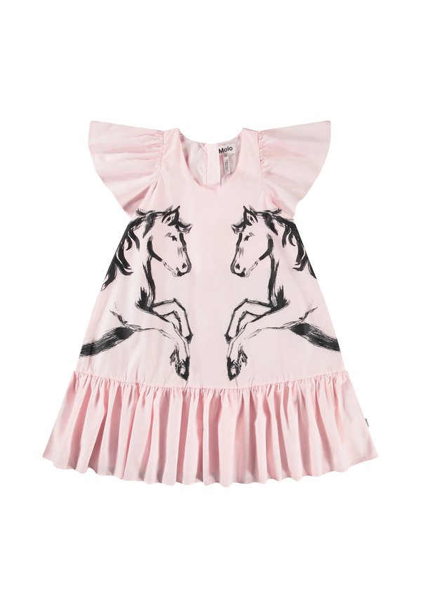 CINDA - Day dress - folklore horses2