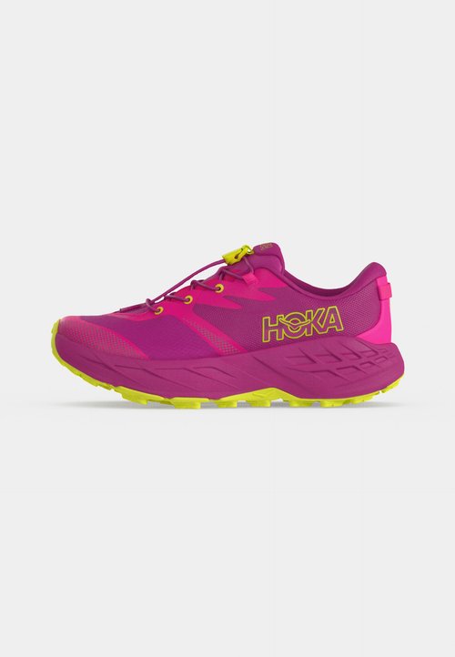 Hoka SPEEDGOAT 7 BIG KIDS UNISEX - Trail running shoes - fuchsia — foto 2