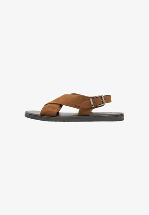 Scarosso Sandale - tan suede