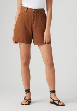 Denimshorts - brown