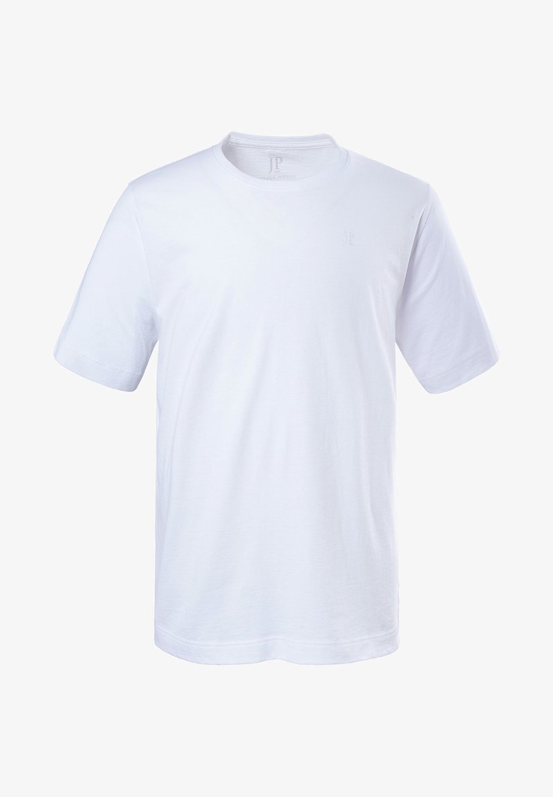 JP1880 MOTIV AUF DER BRUST,RUNDHALSAUSSCHNITT - T-Shirt basic - white