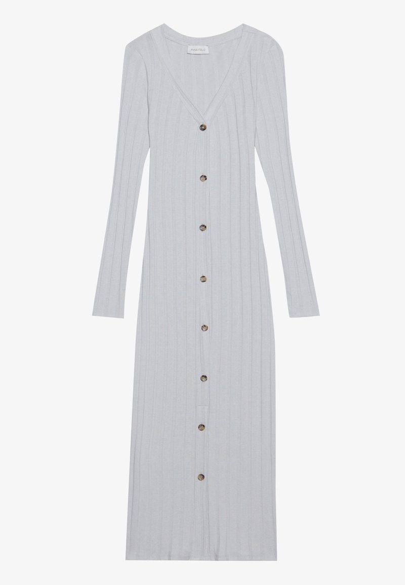 Anna Field Jerseyjurk lichtgrijs gemêleerd Anna Field Jerseyjurk lichtgrijs gemêleerd