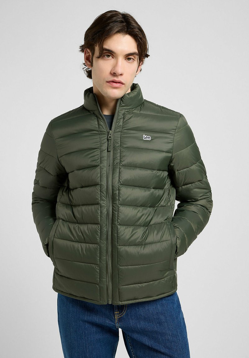 Lee PUFFER - REGULAR FIT - Vinterjacka - olive gray