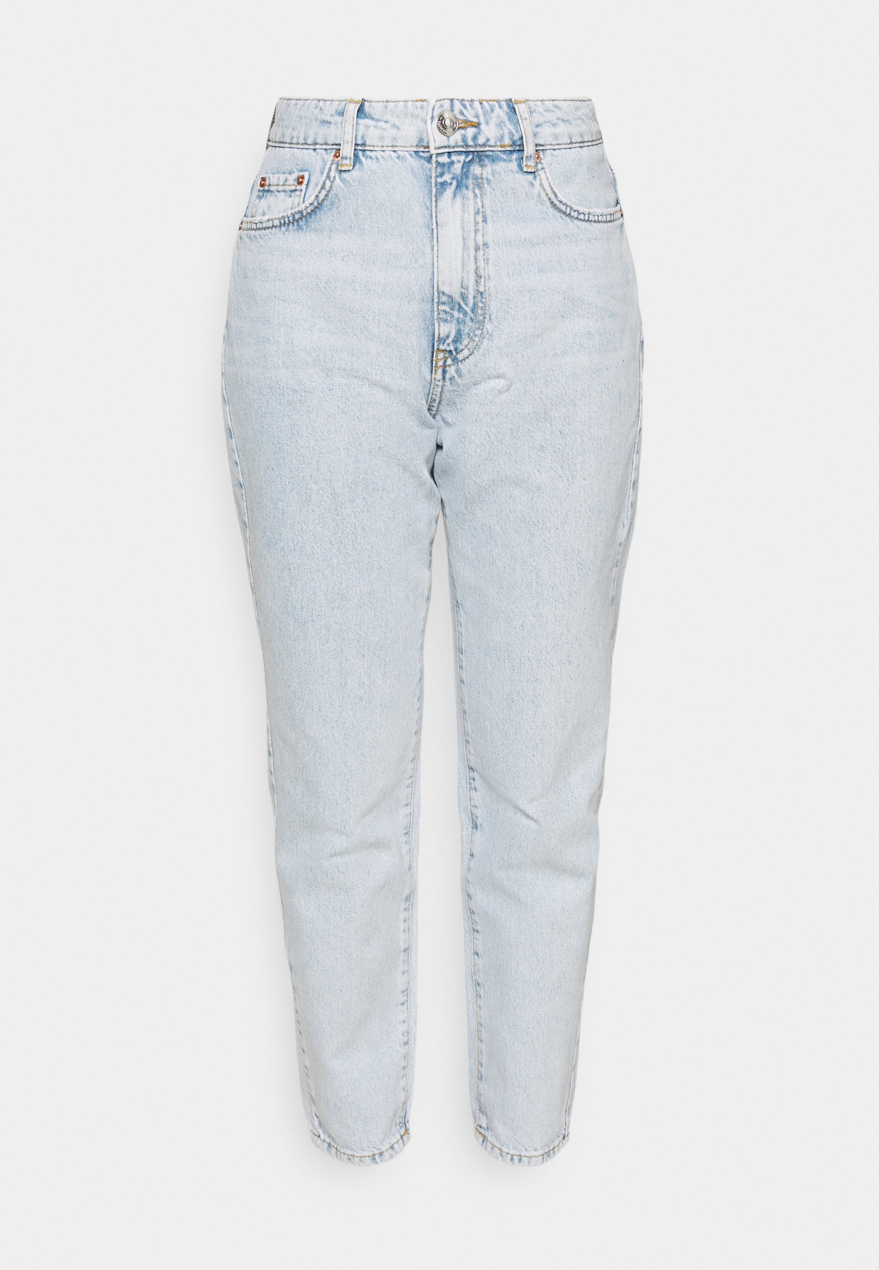 Gina Tricot Petite DAGNY MOM - Laisvo kirpimo džinsai - light sea  blue/šviesiai mėlyna - Zalando.lt