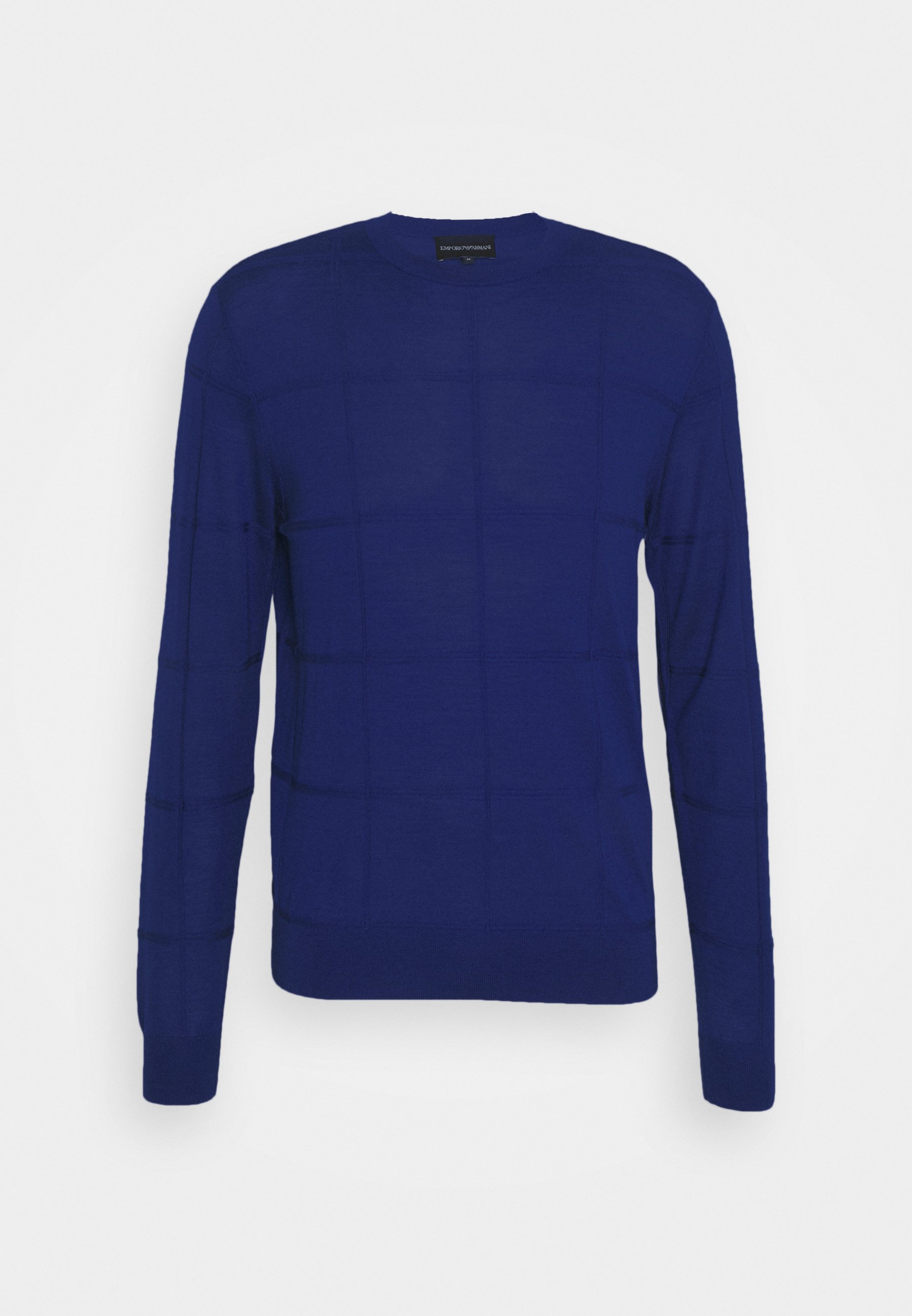 blue armani jumper