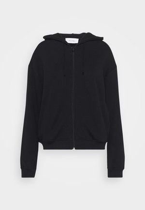 Mikina na zip - black