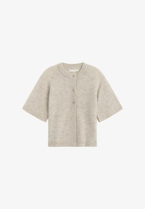 Dobber, JADE CARDIGAN - Cardigan - lt beige mel