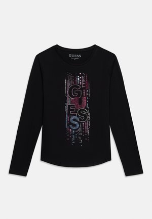 Guess, KIDS TEENS REGULAR - Μπλούζα με μακριά μανίκια - jet black