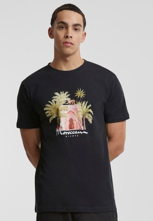 MOROCCAN - Print T-shirt - black