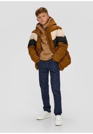 s.Oliver MID RISE - Jean droit - blau