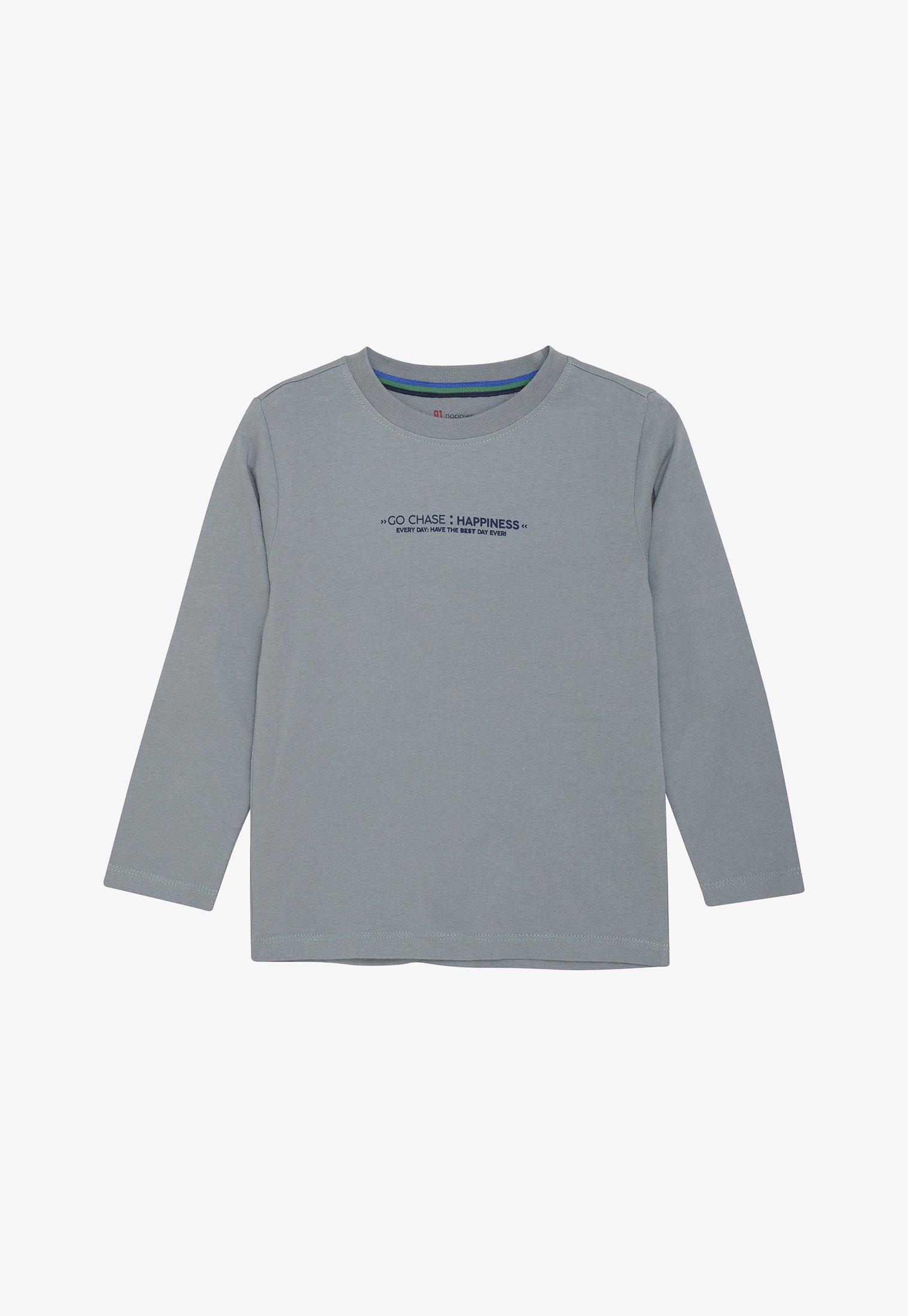Noppies Baxton T-shirt met lange mouwen voor jongens, met allover print, Havermeal - P611, 74 cm Noppies Baxton T-shirt met lange mouwen voor jongens, met allover print, Havermeal - P611, 74 cm