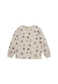 Minymo SET ALL OVER PRINT - Pyjama - beige melange