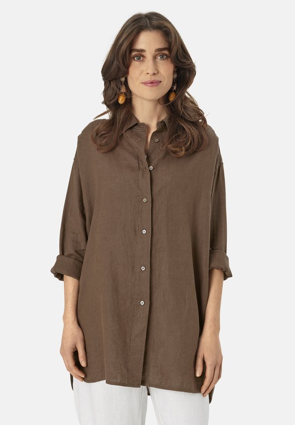 MAIDETTE - Hemdbluse - chestnut