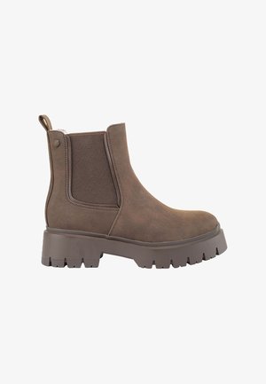 Esprit, MILLIE CHELSEA MID - Bottines à plateau - dark brown