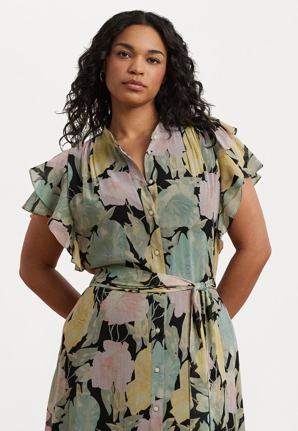 ISELDA POLY CRINKLE DRESS - Shirt dress