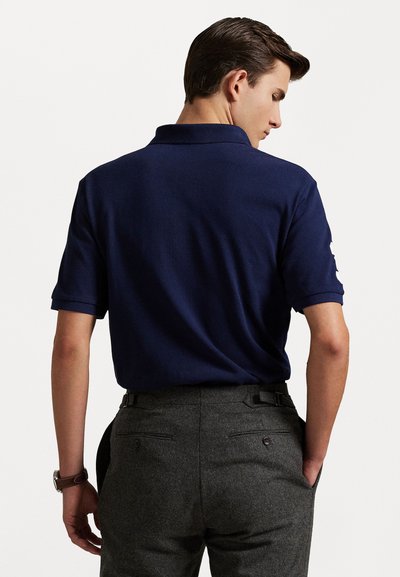 Polo Ralph Lauren CUSTOM SLIM FIT 20TH ANNIVERSARY - Bluză polo - newport navy