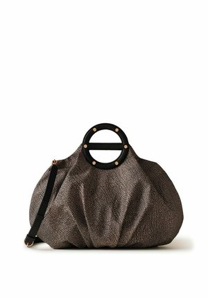 Borbonese VIS A VIS BOWLER BAG MEDIUM - Sac à main - op natural