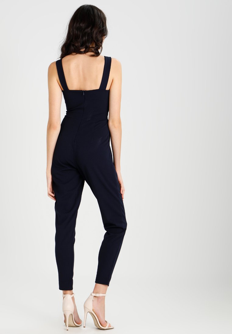 WAL G. V NECK - Jumpsuit - navy/dark 