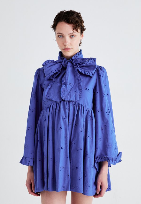 MEADOW SAGE BOW MINI DRESS - Freizeitkleid