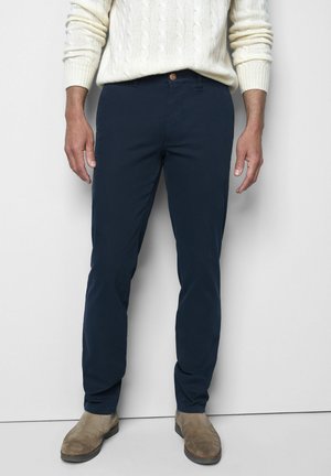Meyer, CHINO IN MIKRO STRUKTUR M5 SERIE - Broek - dunkelblau