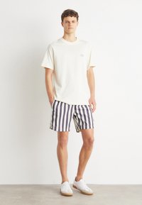 Mads Nørgaard FRODE LOGO TEE - Základné tričko - vanilla ice