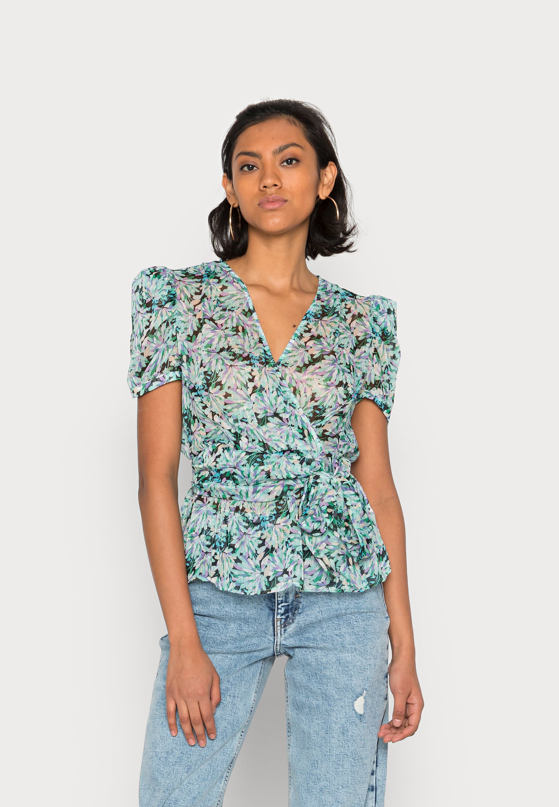 T-shirt Femme Morgan Taille S - Neuf Avec étiquettes, Couleur Blanc, Matière Polyester