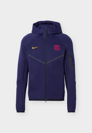 Nike Performance, FCB HOODIE - Klubiriided - blackened blue/mineral yellow