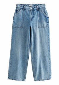 Next ADJUSTABLE CINCH BACK WIDE HOURGLASS - Traperice opuštenog kroja - mid blue