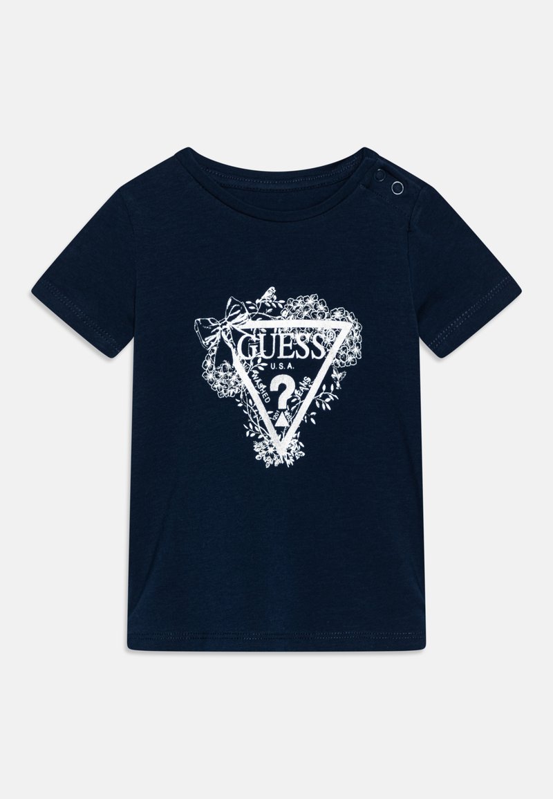 Guess NEWBORN Tshirt print secret blue/blauw Zalando.nl