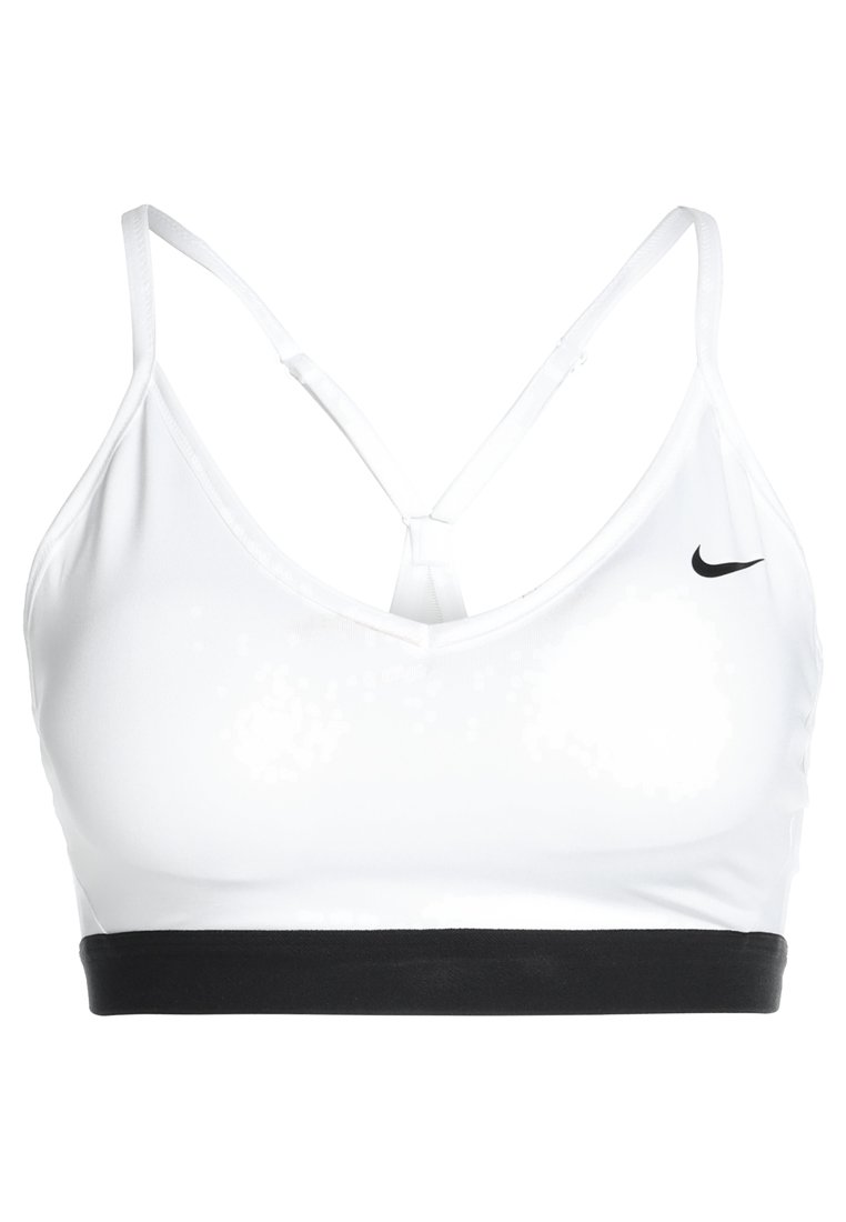 Nike Performance INDY - Sport-bh met light support - white/black/black/wit  - Zalando.nl