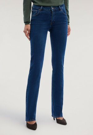 Trussardi, JEANS STRAIGHT 130 CLASSIC IN DENIM STONEWASHED (ITALIAN SIZE) - Slim fit jeans - blu
