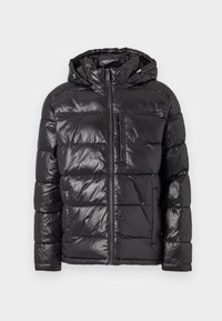 AIRDRIE SHINY PUFFER JACKET - Χειμωνιάτικο μπουφάν - black