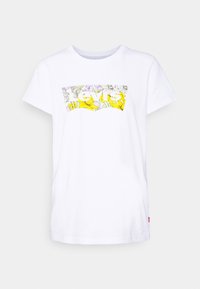 T-shirt print - white