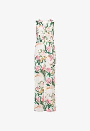 Vera Mont, VERA MONT MIT BINDEGÜRTEL JUMPSUIT - Jumpsuit - cream rosé