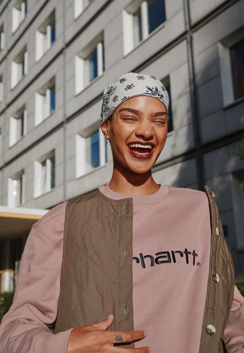 Carhartt WIP Sweatshirt - earthy pink/black/light pink - Zalando.de