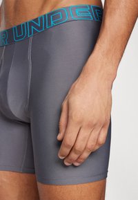 Under Armour PERFORMANCE 3 PACK - Ozke boksarice - black/steel/castlerock