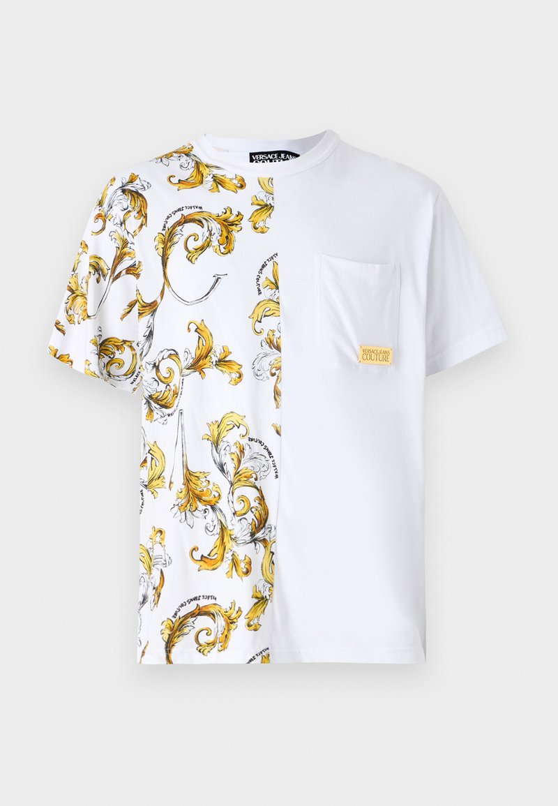 Versace Jeans Couture T-shirt print wit Versace Jeans Couture T-shirt print wit