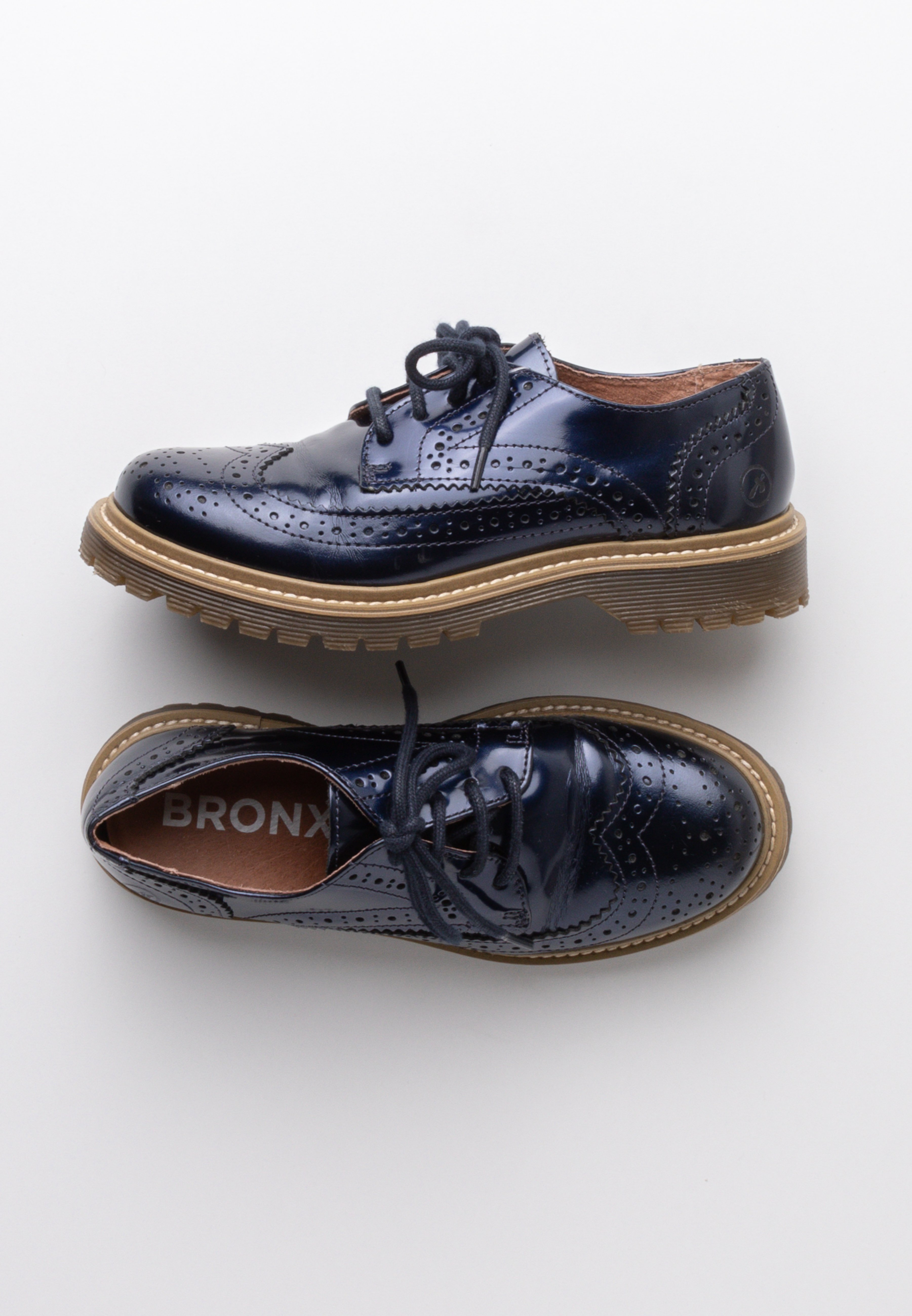 Bronx Sportieve veterschoenen - blue/blauw - (Pre-owned) - Zalando.nl