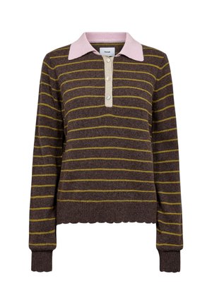 Nümph, NULUCINDA STRIPE PULLOVER - Pullover - black coffee