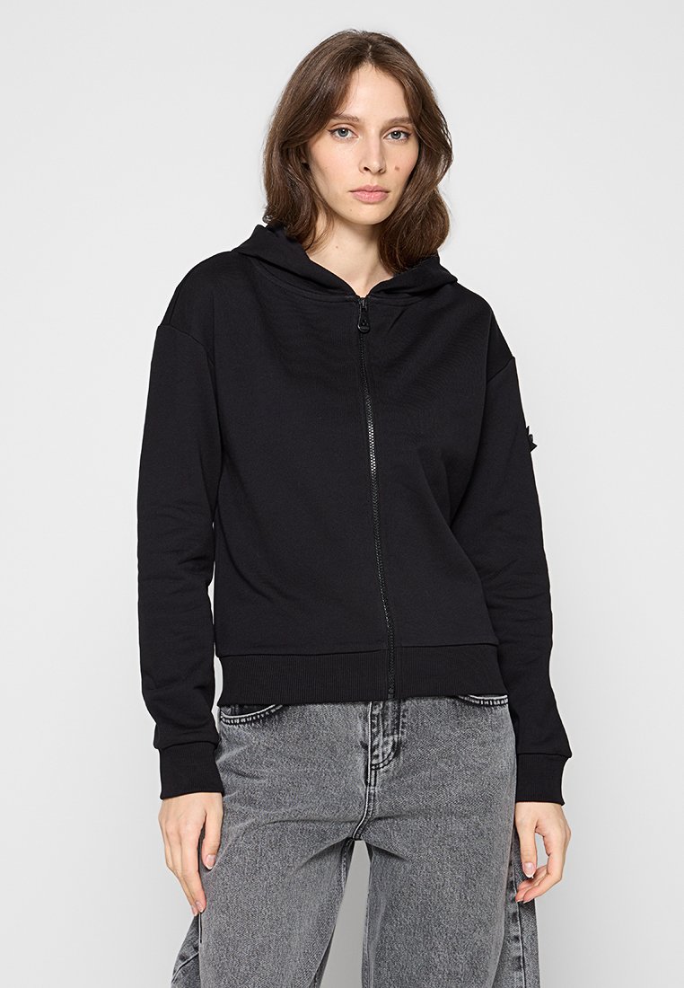Peuterey Sweater met rits zwart