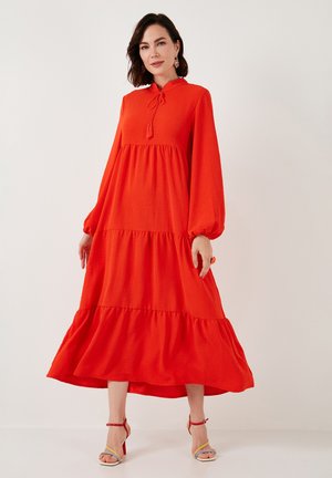 REGULAR FIT - Maxi dress - orange