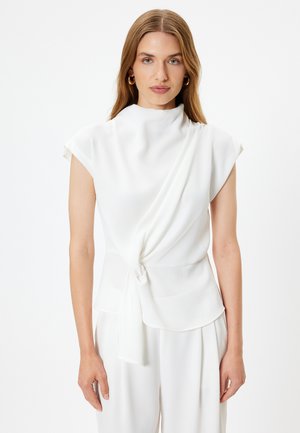 Koton HIGH NECK  - Blouse - white