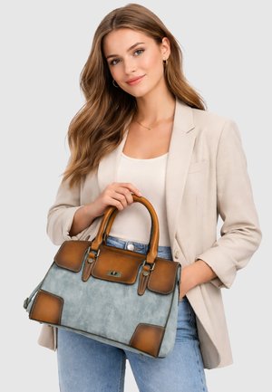 Harpa, HENKELTASCHE LIORA - Handbag - smokey blue