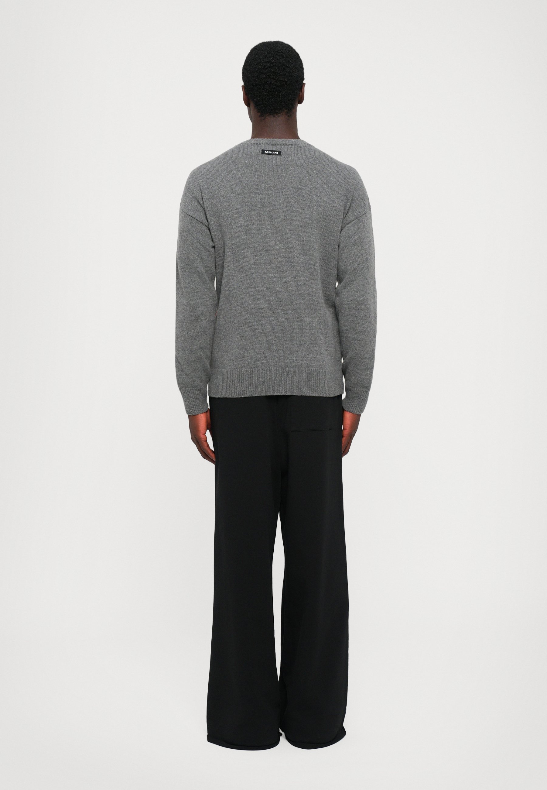 MSGM★PULLOVER MSGM SWEATER - Pulover - grey/gri - Zalando.ro