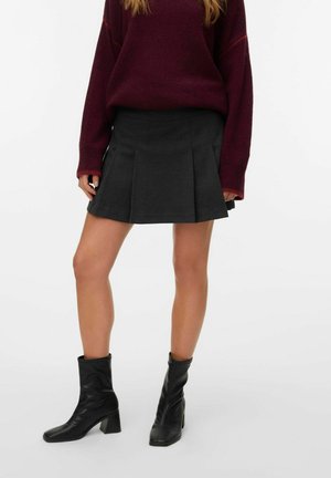 Falda acampanada - dark grey melange