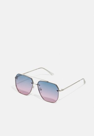 TIMOR - Sunglasses - black/silver-coloured