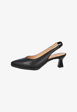 Desireé Shoes, ZAPATOA DESTALONADOS DE TACÓN MEDIO - Tacones - black