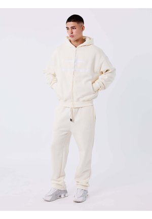 CAPUCHE POLARIS - Felpa con zip - crème camel