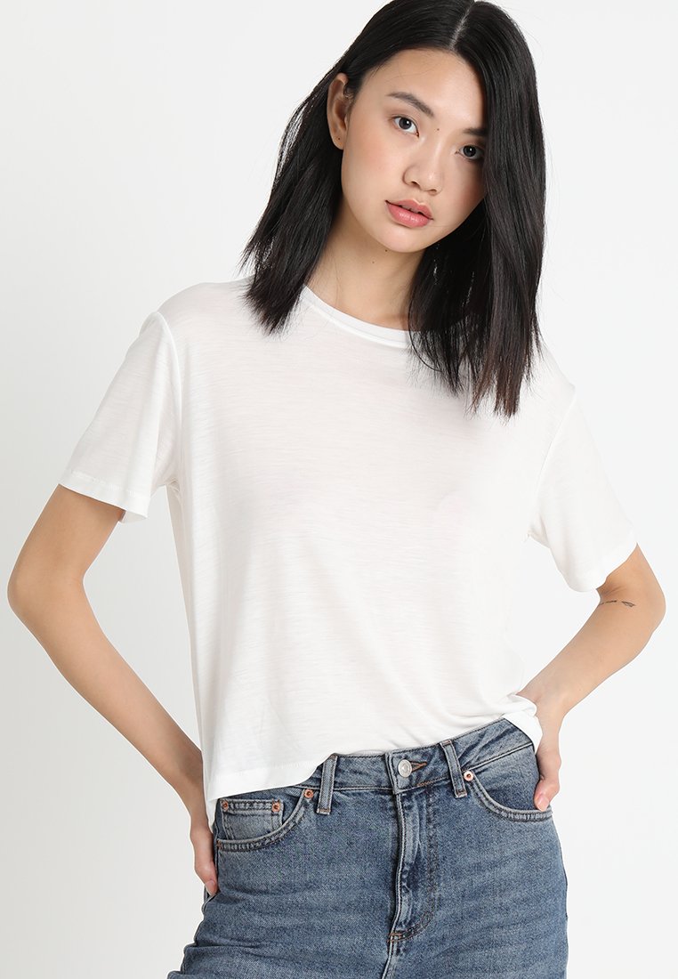 Samsøe Samsøe UTA T shirts clear creambeige Zalando.no Samsøe Samsøe UTA - T-shirts - black