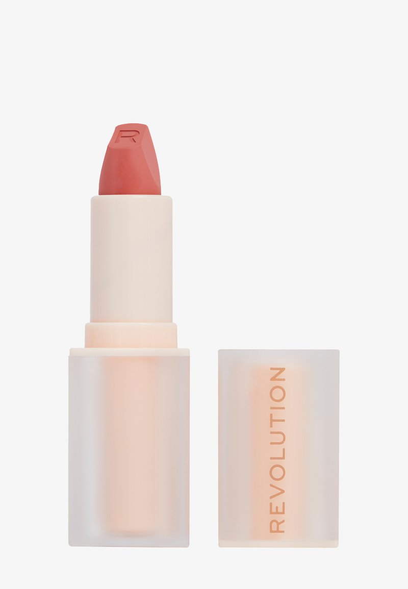 Makeup Revolution - Revolution Lip Allure Soft Satin Lipstick - Leppestift - brunch pink nude, Forstørre